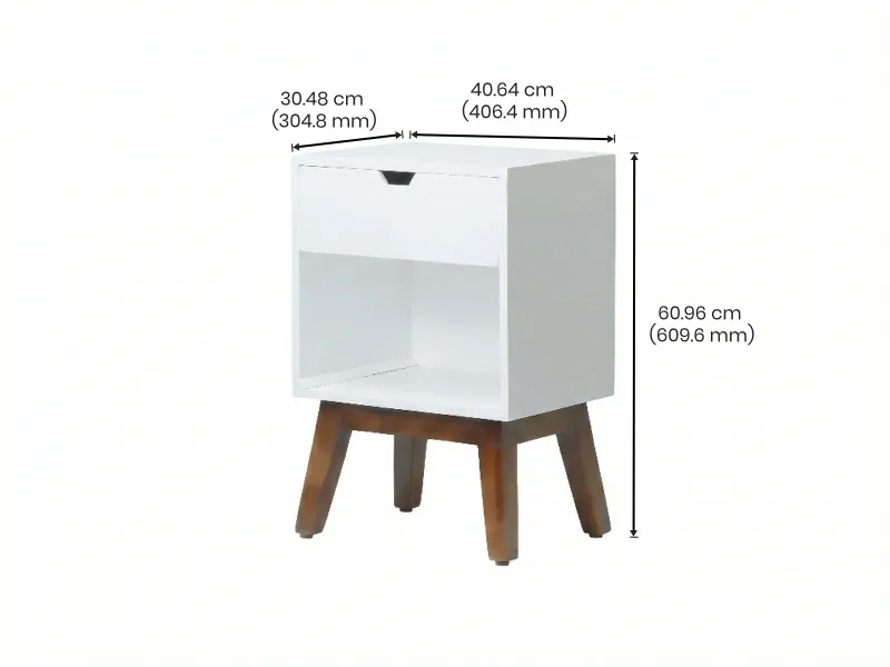 Soho Engineered Wood Bedside Table